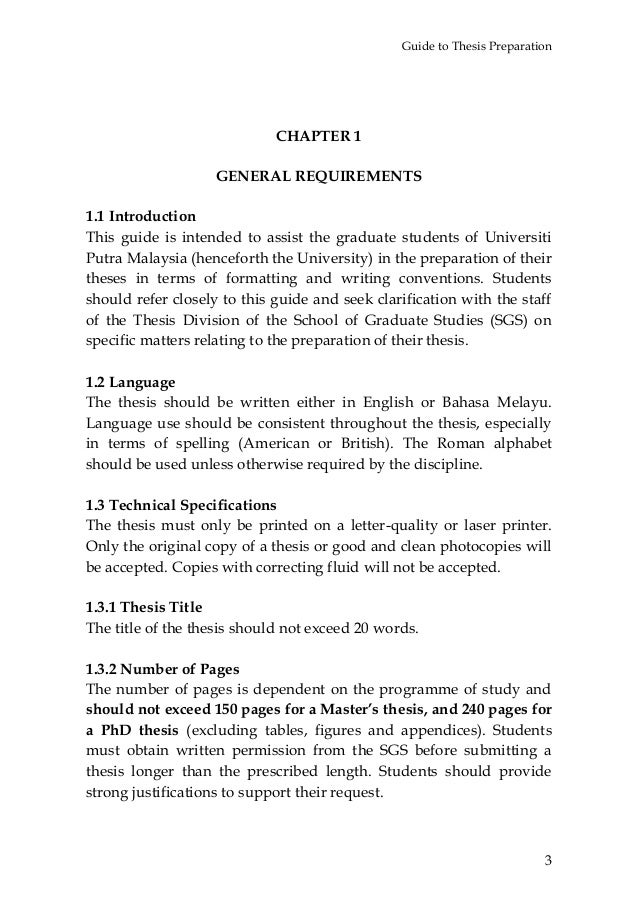 Master thesis guidelines Master thesis guidelines picture