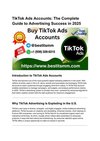 Guide to TikTok Ads Accounts the Smart Way.pdf