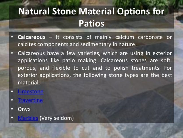 Guide To Use Natural Stone Patio Kits