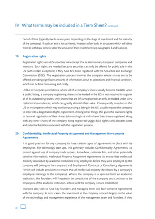 Guide to VC Term Sheet | PDF