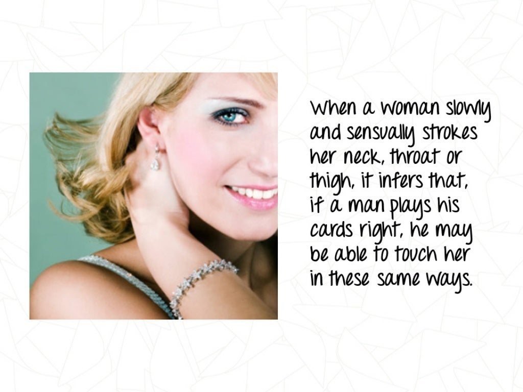 Women's Flirting Body Language