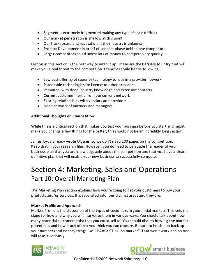 Business offerings examples image