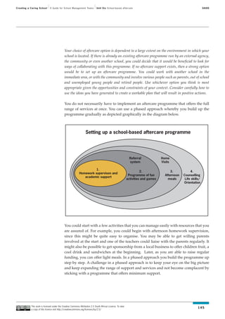 Learning Guide: Unit 6 - School-based aftercare. | PDF