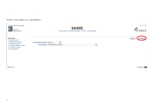 Ensuite, vous cliquez sur « sauvegarder ».




5
 