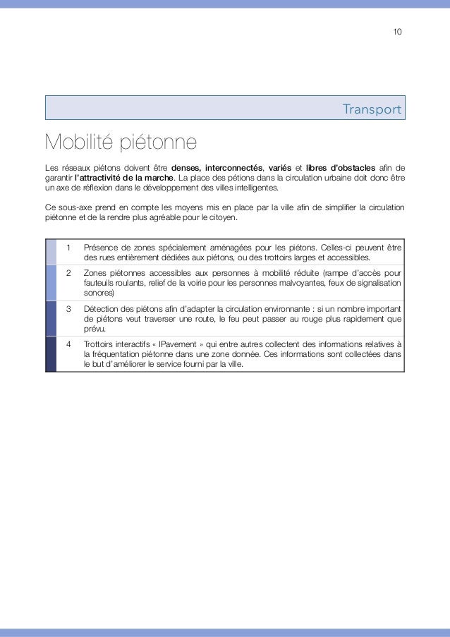 Les Villes Intelligentes Comment Les Caracteriser