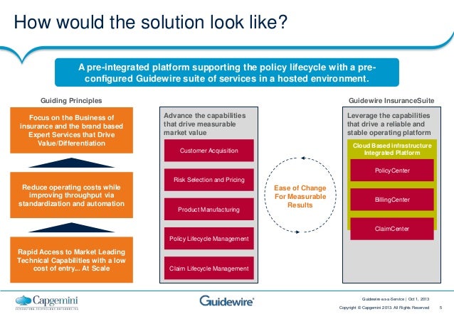 guidewire policy center