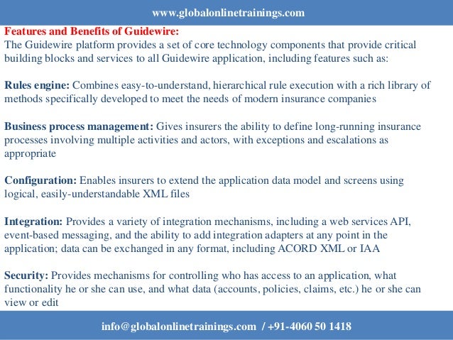 guidewire policy center