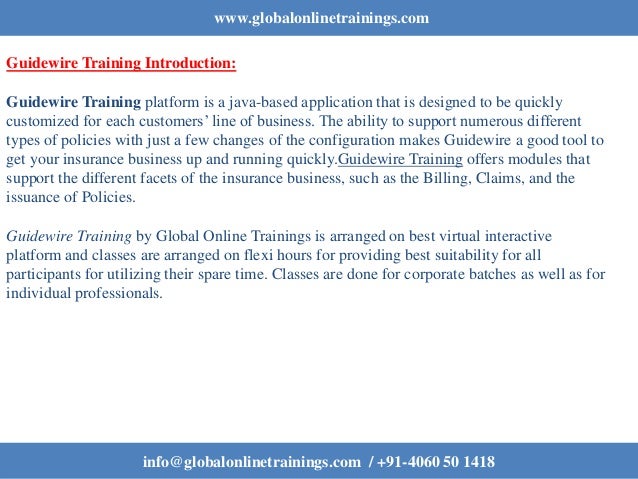 guidewire policy center