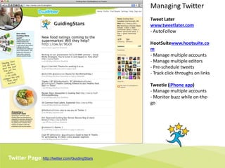 Guiding Stars® Social Media Case Study