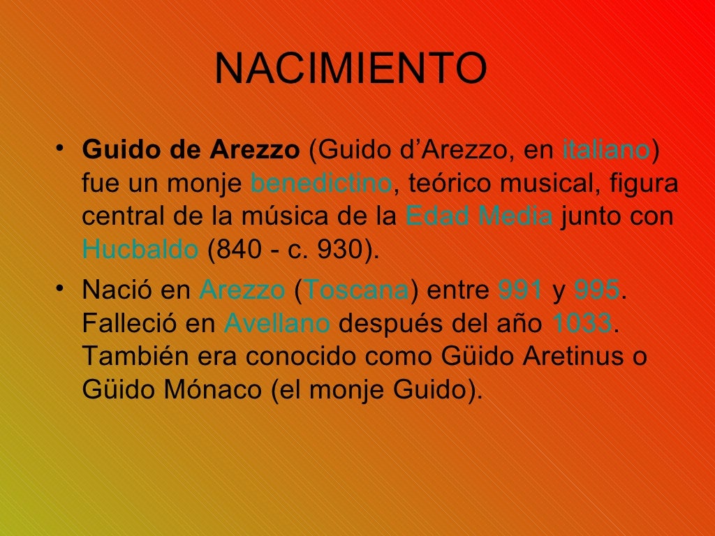 Guido D´ Arezzo