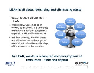 Consumption Reworking Guidon And Rbfcu Lean For Credit Unions Webinar | PDF
