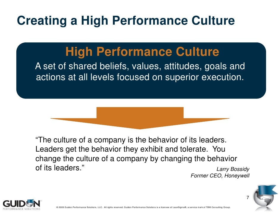creating high performance organizations Creating a high performance, values-aligned culture leaders who are clear about their company’s reason for being (purpose) and who define what. creating high performance organizations Creating a high performance, values-aligned culture leaders who are clear about their company’s reason for being (purpose) and who define what.