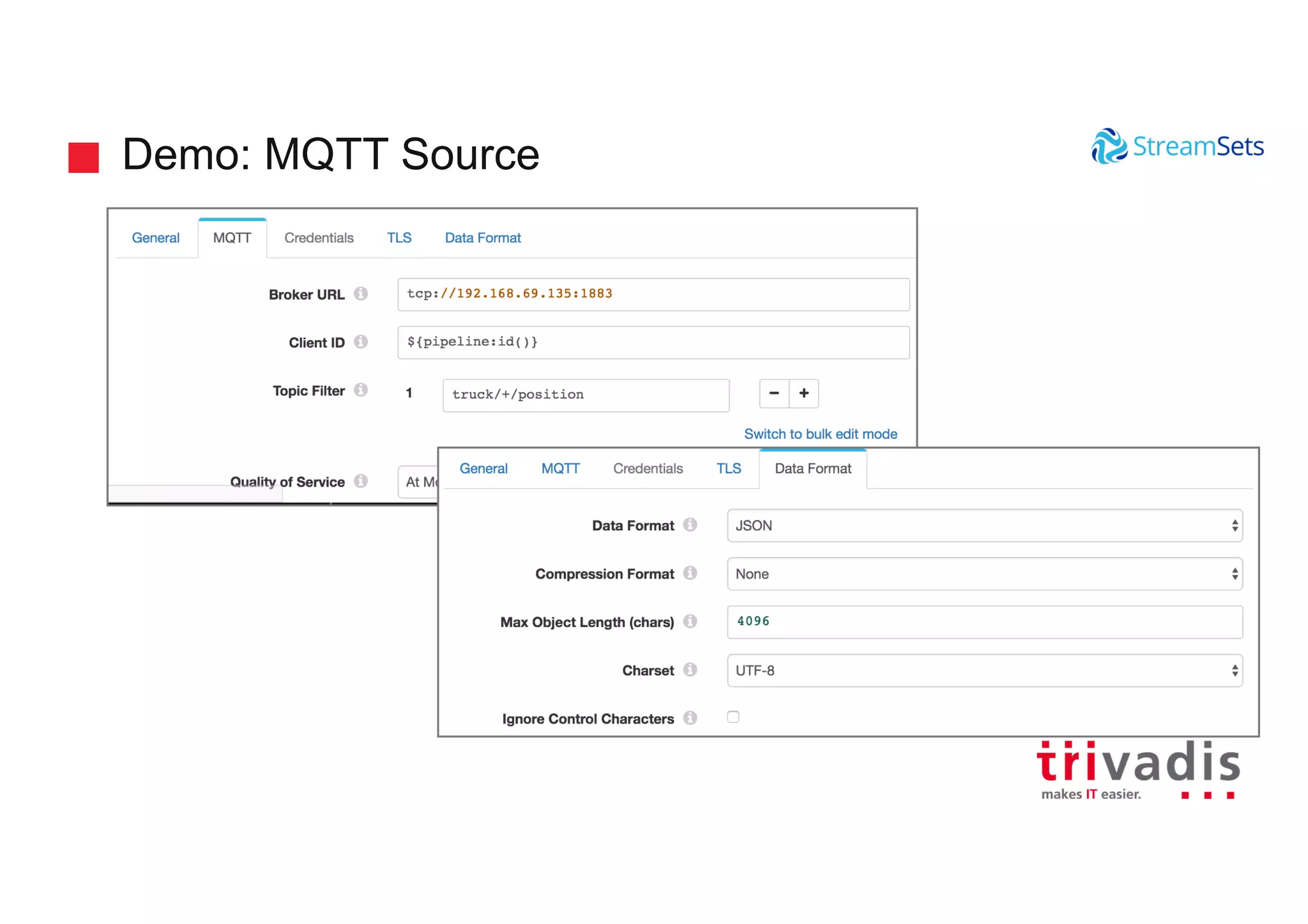Demo: MQTT Source
 