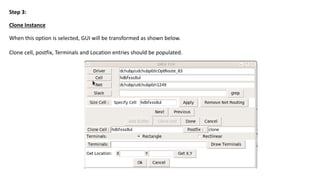 GUI for DRV fix in ICC2 | PPTX
