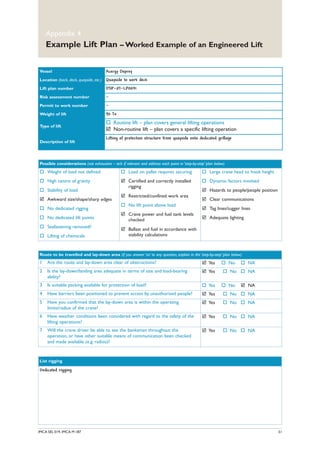 Generic Lift Plan.pdf Guild for lifting | PDF