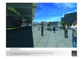 IMAGEM	
  05	
  
Nota: Estudo Preliminar sujeito à alterações em função de ajustes legais, técnicos, operacionais e comerciais.
Direitos autorais reservados à Julião & Arquitetos
 