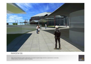IMAGEM	
  06	
  
Nota: Estudo Preliminar sujeito à alterações em função de ajustes legais, técnicos, operacionais e comerciais.
Direitos autorais reservados à Julião & Arquitetos
 