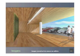 Imagens Imagem conceitual do acesso ao edifício
 