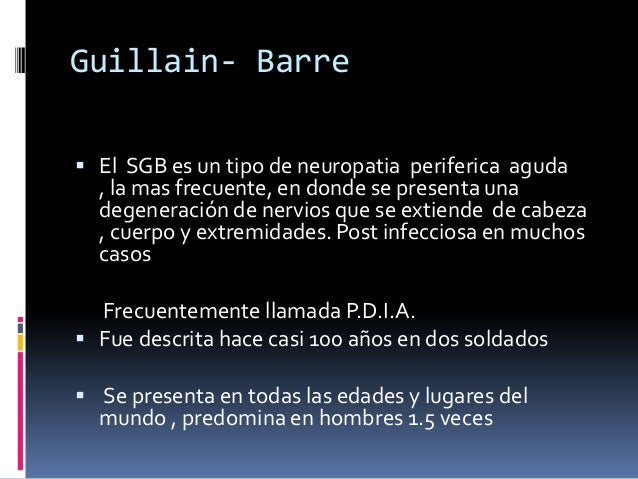 Guillain Barre