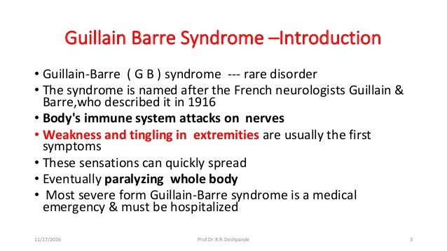 Guillain Barre Syndrome Neuralgia Als