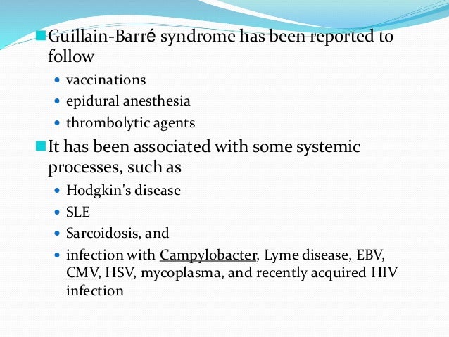 Guillain Barre Syndrome