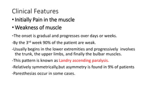 Gradual Paralysis Guillain barré syndrome | PPT