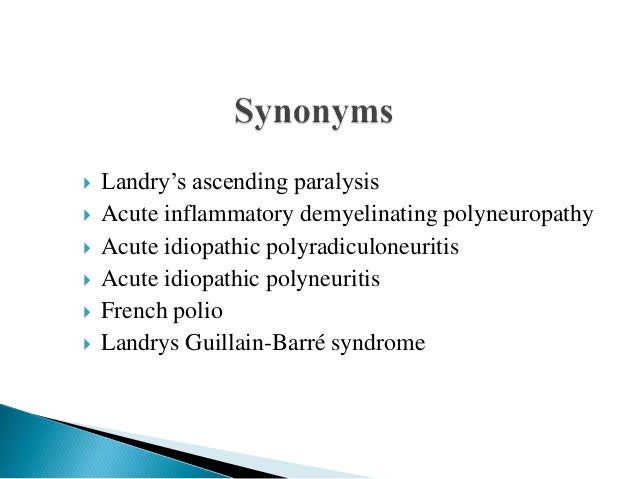 Guillain Barre Syndrome By Dr Fauzia Kamal