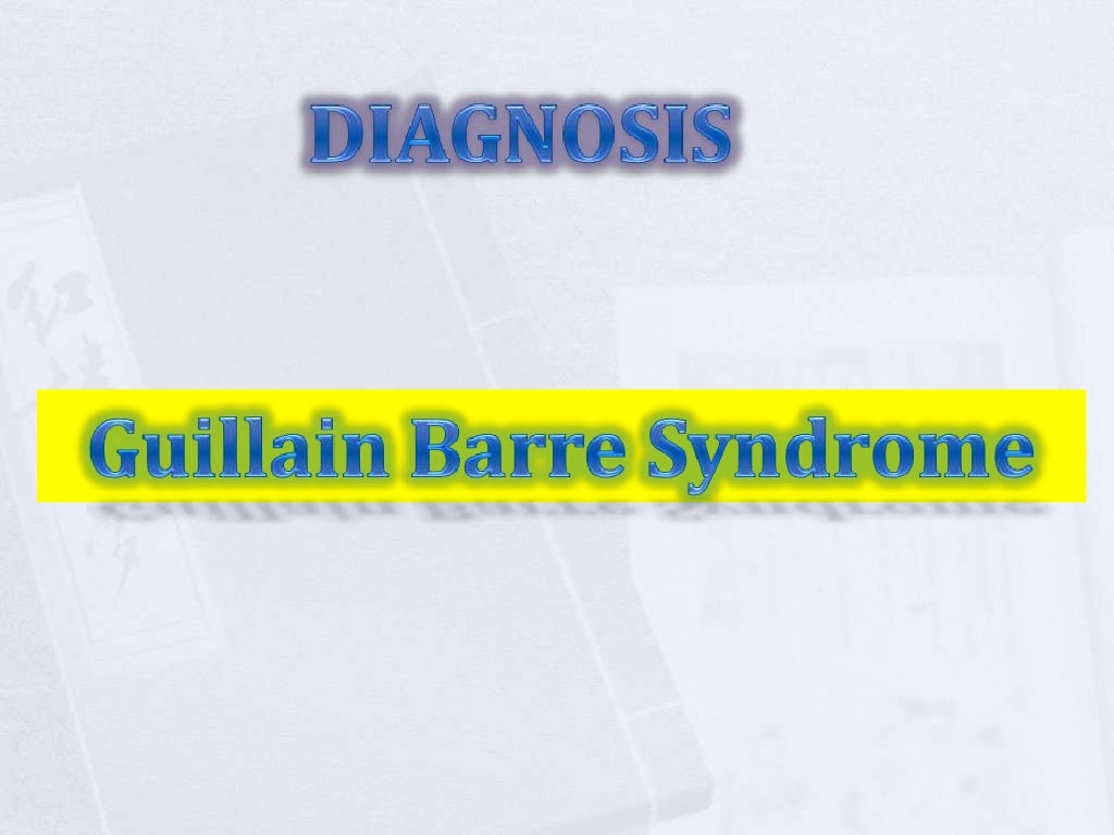 Guillain barre syndrome