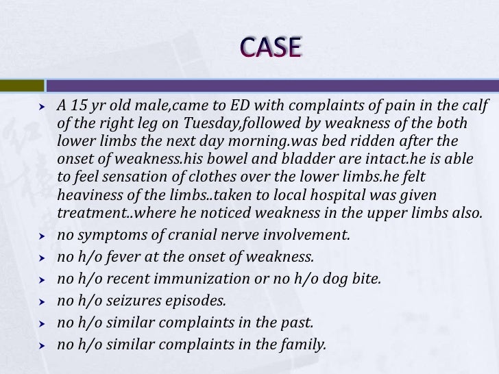 Guillain Barre Syndrome