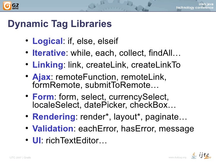 remotefunction g Introduction IJTC 2007 Grails remotefunction g Introduction IJTC 2007 Grails