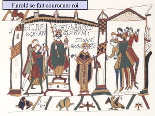 Harold se fait couronner roi
 