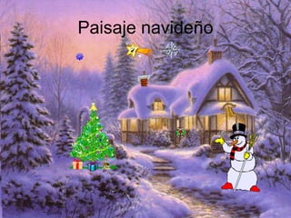 Paisaje navideño