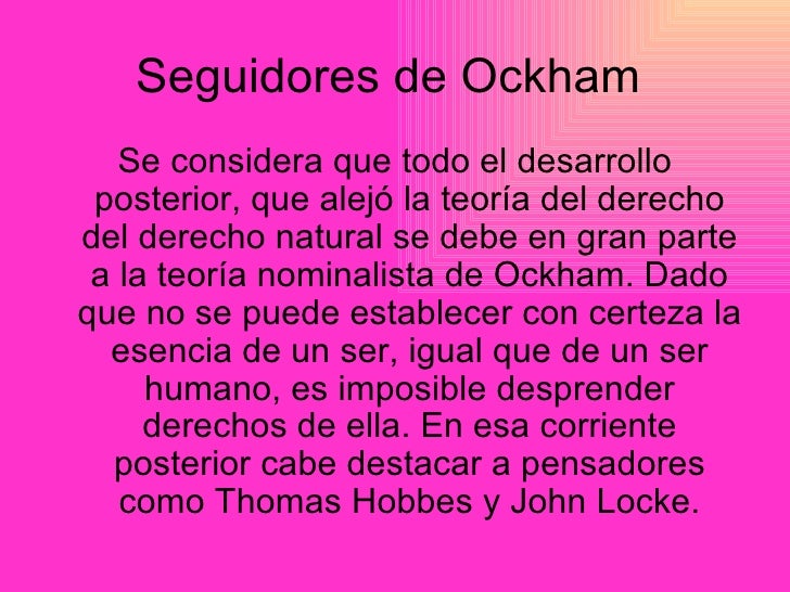 Guillermo De Ockham