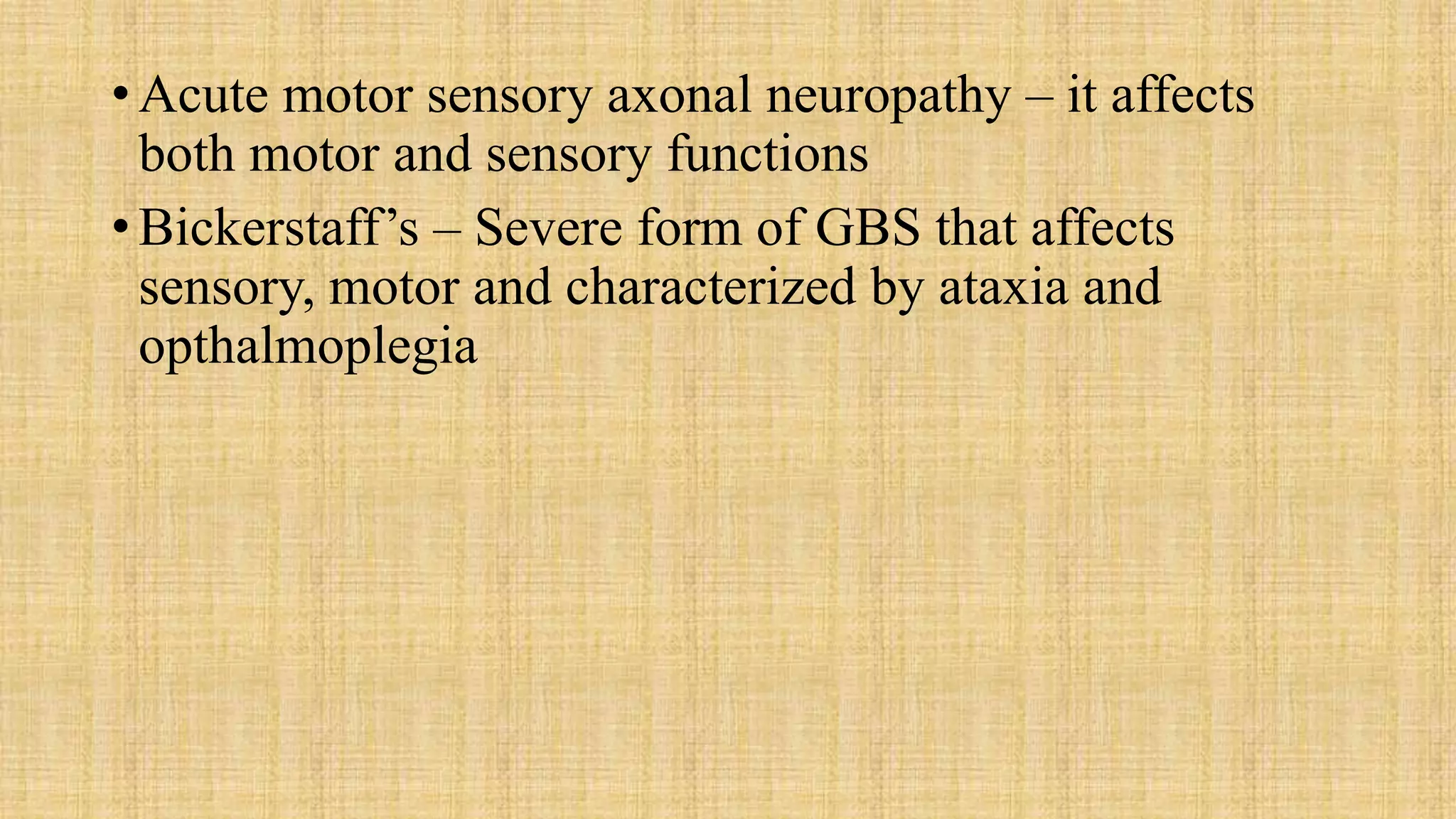 Guillian barre syndrome | PPTX