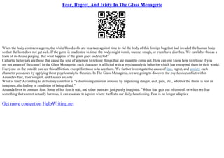 Guilt And Regret Essay | PDF