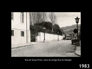 Rua de Serpa Pinto, zona da antiga Rua do Sabugal 1983 