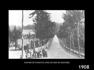 Avenida do Comércio (vista do lado da Alameda) 1908 