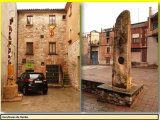 Esculturas de Verdú.
 