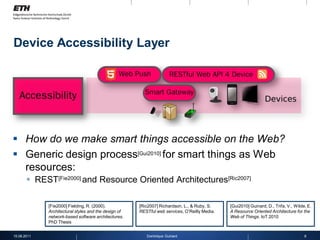 Web of Things Application Architecture | PDF | Internet | Computing