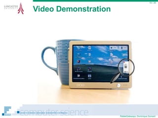 Video Demonstration  / 35 