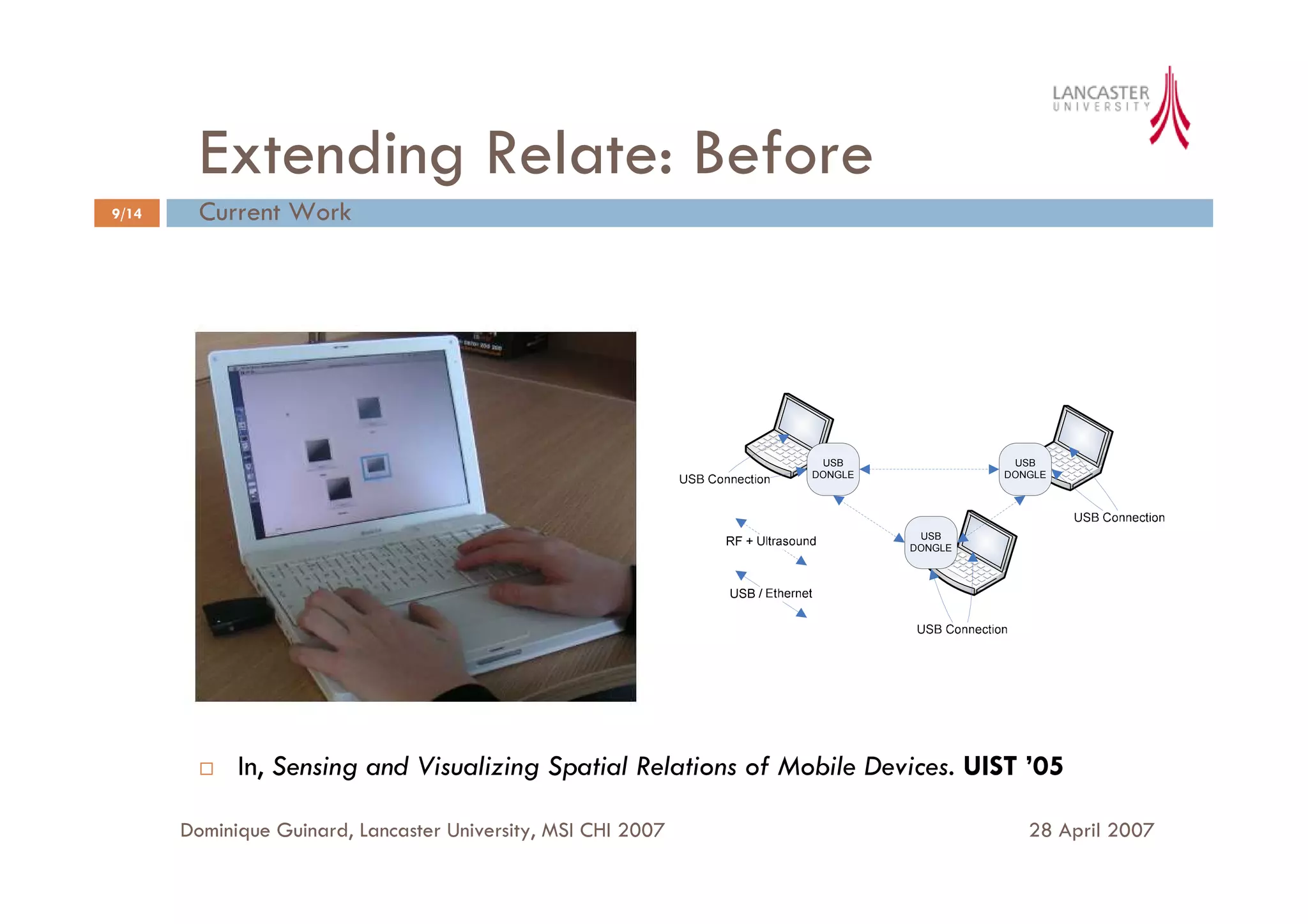 A User Interface for Spontaneous Mobile Interaction with Pervasive Services