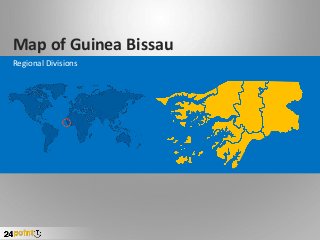 Map of Guinea Bissau
Regional Divisions
 
