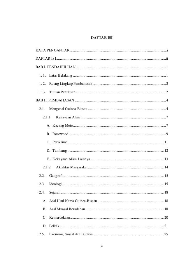 Makalah Guinea Bissau