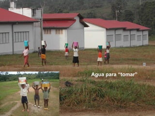Agua para “tomar” 