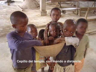 Cepillo del templo, con mando a distancia. 