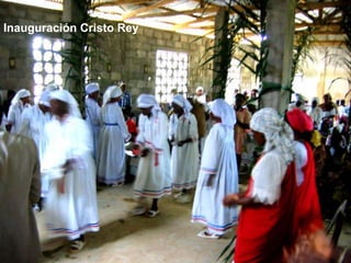 Inauguración Cristo Rey 