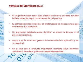 Forzaal autor a pensar de forma visual y a desarrollar un documento claro, en el que se especifiquen los detalles con imágenes y texto