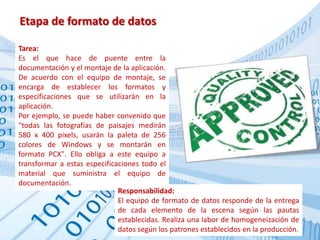 Permite ver los enlaces entre las diferentes partes y discutir las interacciones. El storyboarddebe plasmar todos los enlaces Ventajas del Storyboard(Cont.)El storyboard puede servir para enseñar al cliente y que éste apruebe la línea, antes de seguir con el desarrollo del proceso.
