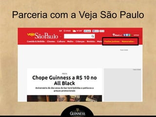 Parceria com a Veja São Paulo
 