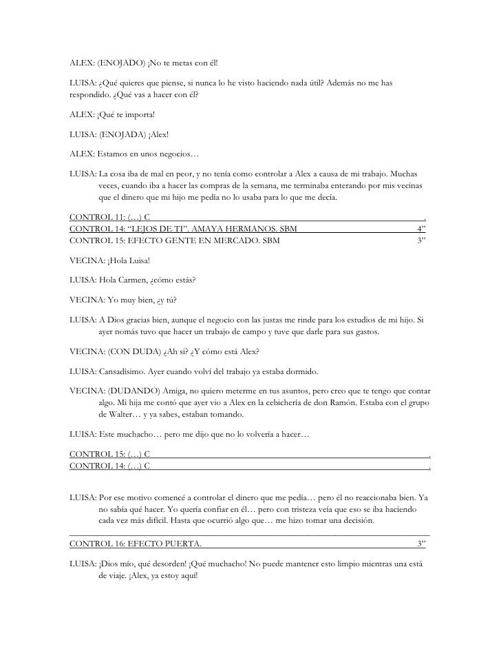 Guion Tecnico 03 slideshare